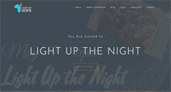 Desktop Screenshot of lightuphope.org