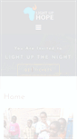 Mobile Screenshot of lightuphope.org